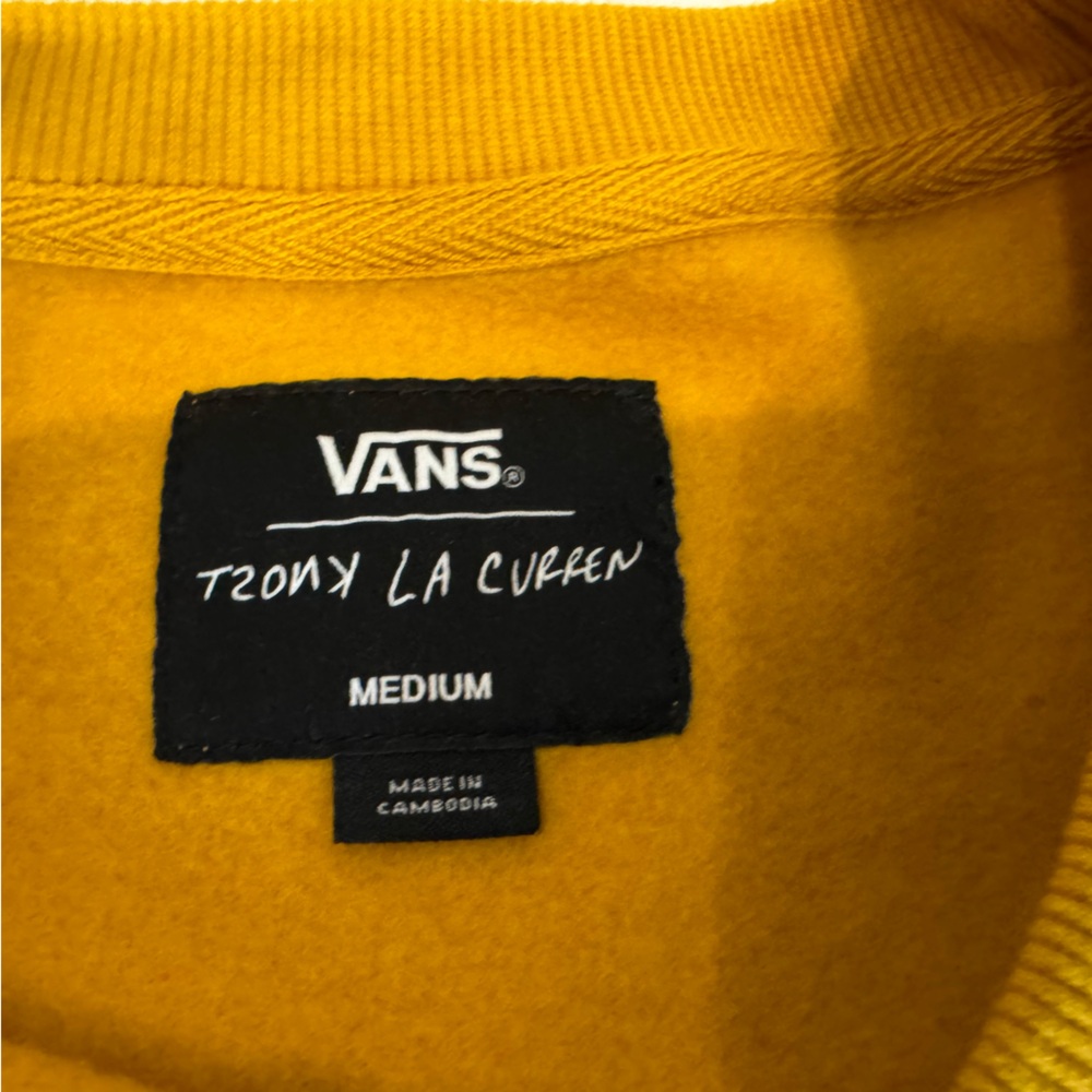 Vans Golden Crewneck Sweater for Women Slightly Cropped - Picture 3 of 3